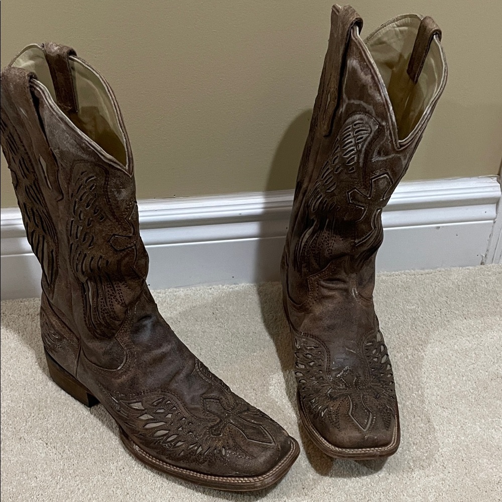 Corral cowboy boots men’s 12 Vintage style